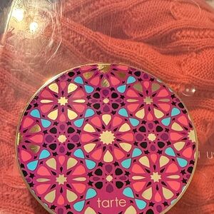 Tarte Vibrant Pink and Gold Compact